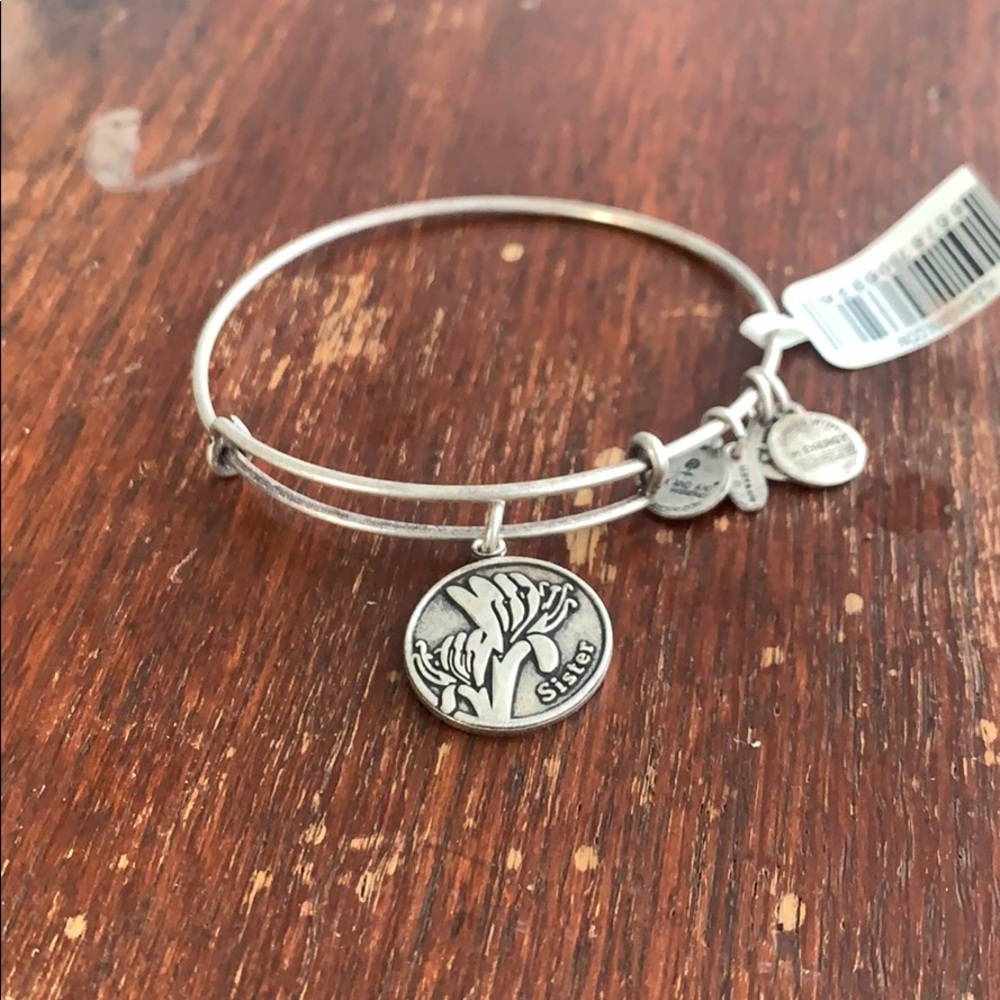 Alex and Ani Because I love you sister bracelet